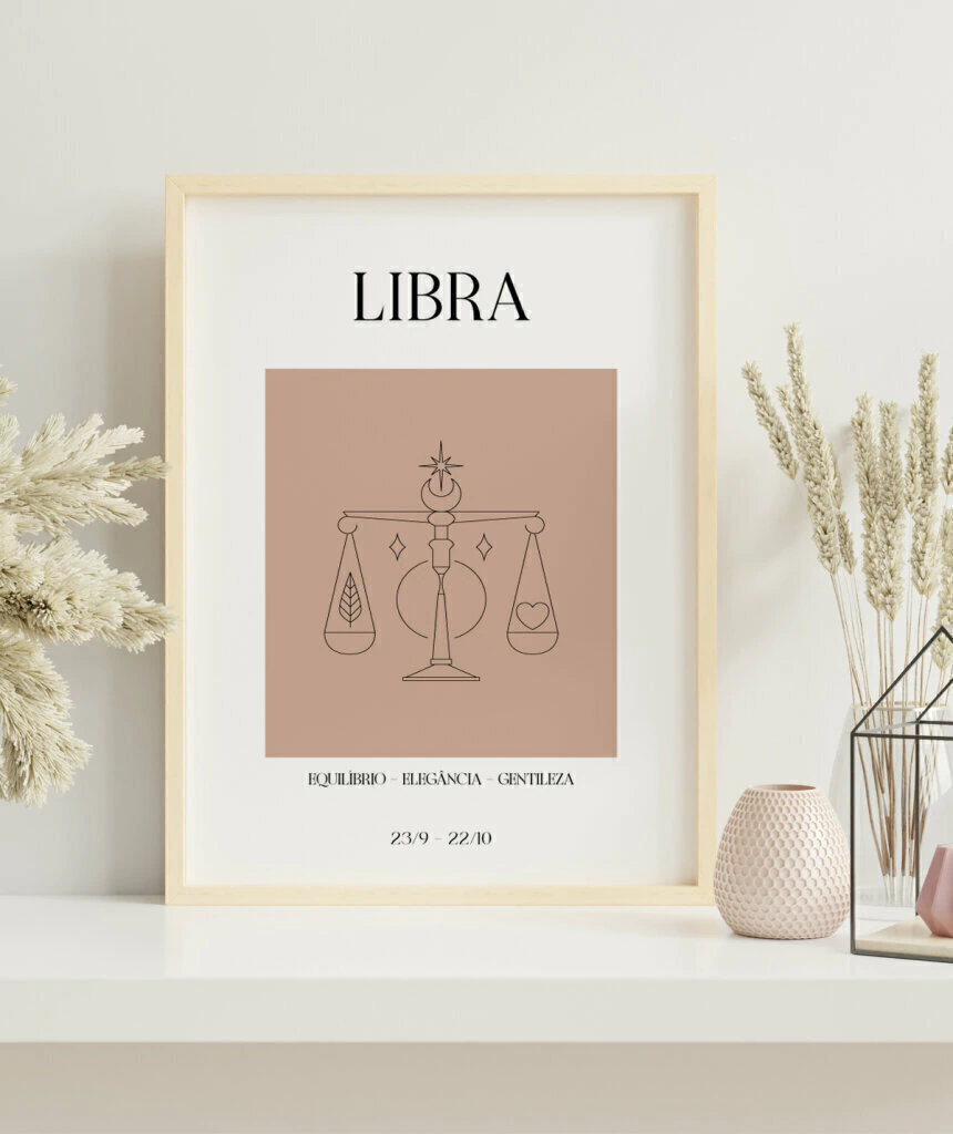 Quadro Libra para nossa sala