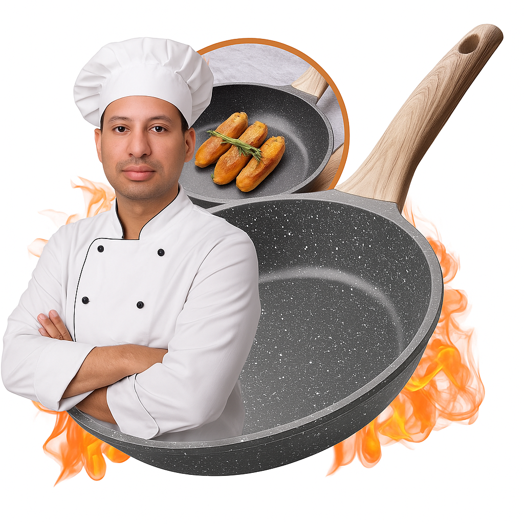 Frigideira de cerãmica pra gente fazer comida boa