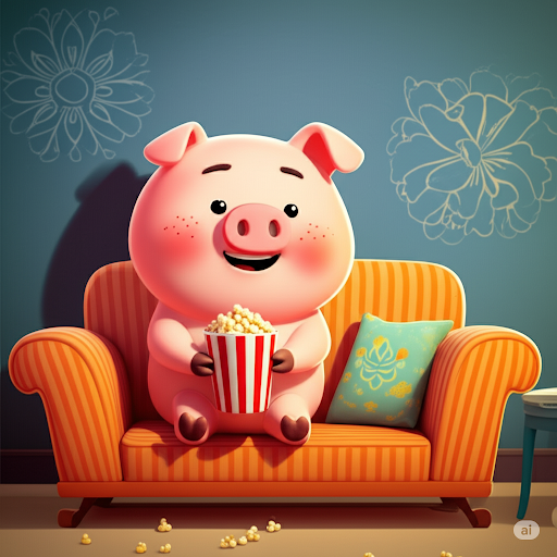 Cofrinho para televisão