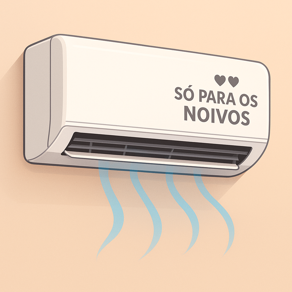 Ar Personalizado para os Noivos